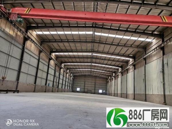 湖南钢材大市场附近2100平米带10吨行车厂房出租