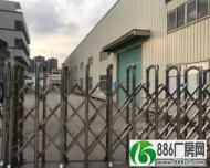 东莞市企石镇voc排放10米高5000平方钢构带行车厂房出租