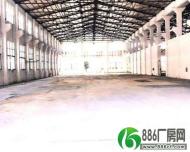 虎门镇近沿江高速路东新出钢构厂房7600平米可分租高度12米