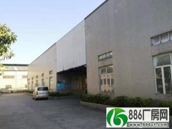 洪梅工业区分租单一层6500平米厂房出租，高10米