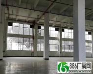 
长安镇一楼厂房1500平6米高形象好空地大带装修

