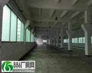 
横沥镇三江工业区原房东厂房出租1500平方一楼，六米高带牛角

