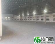 南海丹灶金沙工业区原房东出租单一层滴水10米钢构厂房3780