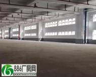 出租东涌新建50000方标准厂，9米层高，证件齐全。
