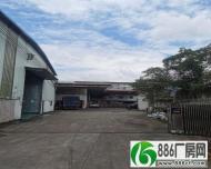 
广州狮岭镇1500平钢结构厂房仓库低价出租，面积实量

