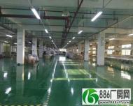		惠東白花工業園標準廠房面積7560平車間地坪漆精裝無塵車間	