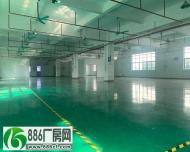 (形象好)惠阳沙田科技园厂房二楼1300平带装修办公室地坪漆