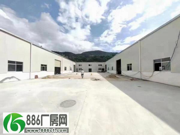 惠州惠城区新出独院全新钢构厂房6400平，可分租证件齐全