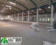 
惠州秋长淡水科技园单一层5000平钢构厂房出租低价可分租

