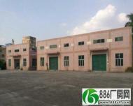 		蓬江荷塘为民村单一层厂房8米高800平出租	_白沙氧化钢构厂房出租