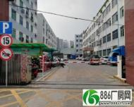 西乡九围，大型工业园区一楼带装修680平厂房出租，租金33元