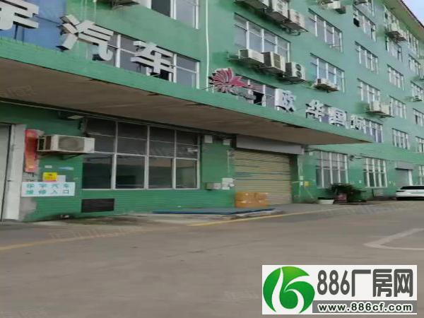 观澜桂花工业区梅关高速边标准厂房一楼8000平米出租带精装