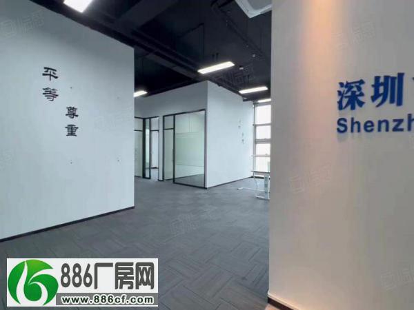 
坂田杨美地铁口科技大厦楼上精装80至680平办公室厂房出租


