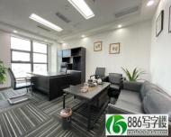 汇海广场500平新装办公室，带全套家私，适合接待办公，地铁口