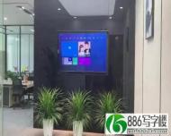 深圳北红山地铁口 精装200平办公室带家私 落地窗采光好招人