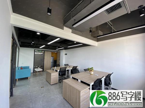 物业直租10至200平精装套间靠窗办公室，赠家私空调网络