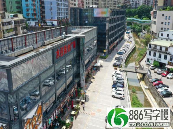 深圳地铁5号线地铁口写字168平豪华精装修带办公家私物业直租
