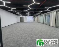 精装修办公室 大厅可放置93个卡位 隔间大 双面采光 双前台_深圳800-1000㎡写字楼