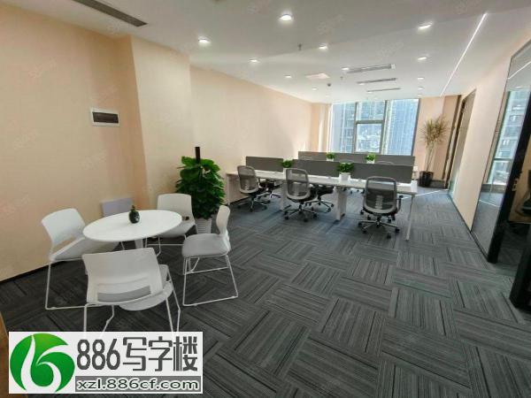 红山地铁站光浩国际165平办公室出租，三隔间带家私拎包办公
